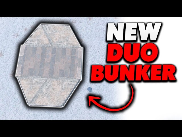 The NEW DUO BUNKER In Rust / Rust Building Tutorial 2025