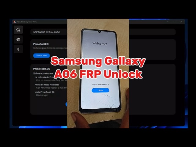 Samsung A06 FRP Bypass 2026, Remove Google Account | Samsung A06 FRP PrimeToolx