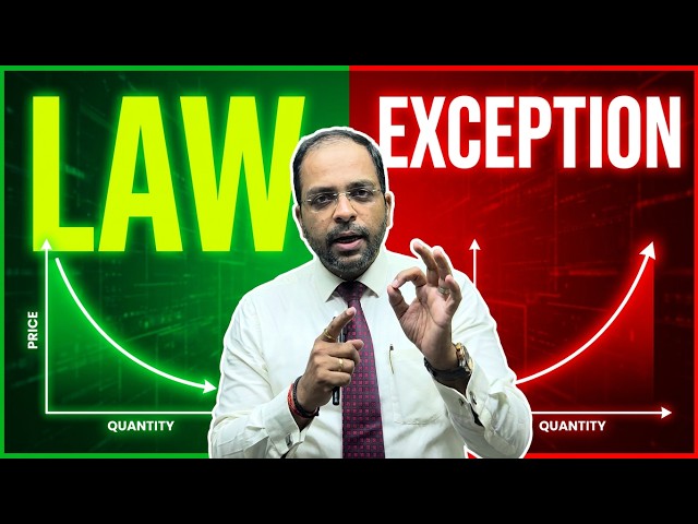 CLASS 11 MICROECONOMICS - THEORY OF DEMAND (LAW OF DEMAND & IT'S EXCEPTION)