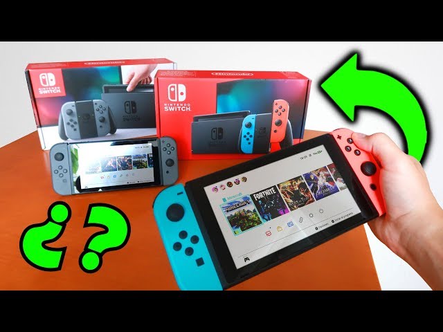 DIFERENCIAS 👉 NUEVA Nintendo SWITCH 2019 vs VIEJA Nintendo SWITCH (batería, FPS, pantalla, wifi...)