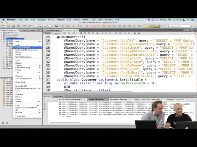 Java EE 7 with NetBeans and Vaadin