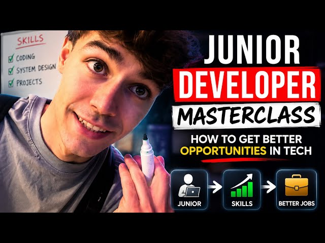 Junior Developer Masterclass: How To Get Better Oportunnities in Tech