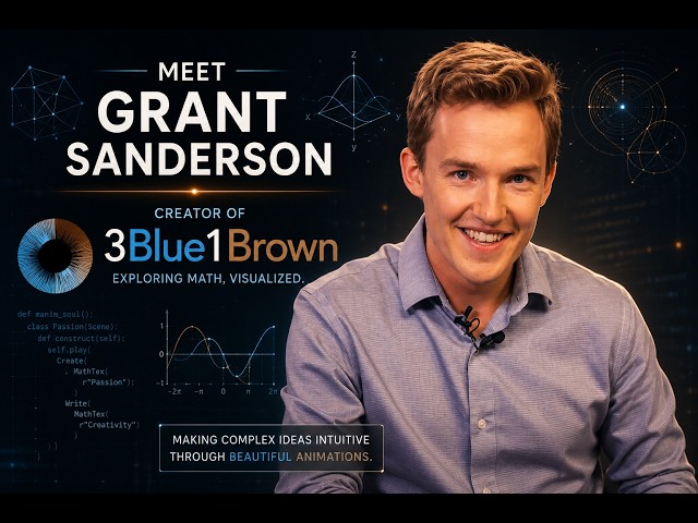 The Passion That Changed Math Forever | The Story Behind 3Blue1Brown & Manim 🚀