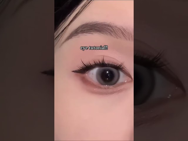 Simple & Elegant Douyin Eye Makeup #douyin #makeuptutorial #youtubeshorts