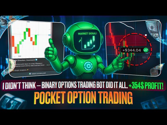 POCKET OPTION BOT RESULTS ➜ $100 TO $454 IN 5 MOVES | BINARY OPTIONS TRADING ROBOT