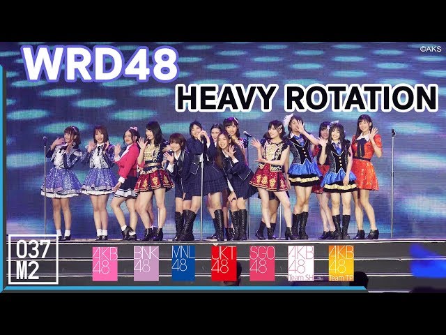 190127 WRD48 - Heavy Rotation @ AKB48 Group Asia Festival 2019 [Fancam 4K 60p]