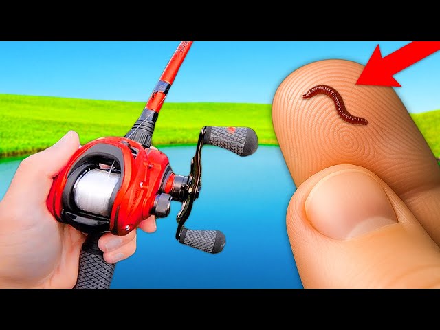 Everytime I Catch a Fish, My Worm Gets BIGGER!