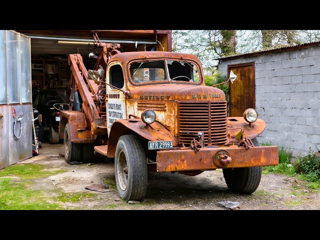 Man Restores 80-YEAR-OLD Tow Truck Back to New | Start to Finish by @RV-19