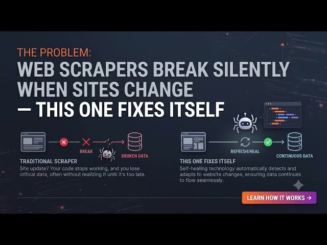 Scrape-Verse: Self-Healing Web Scraper | WeMakeDevs x Bright Data Hackathon