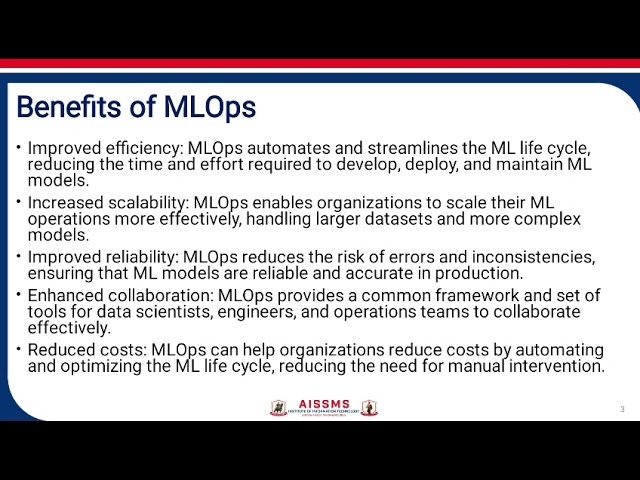 Introduction to MLOPs