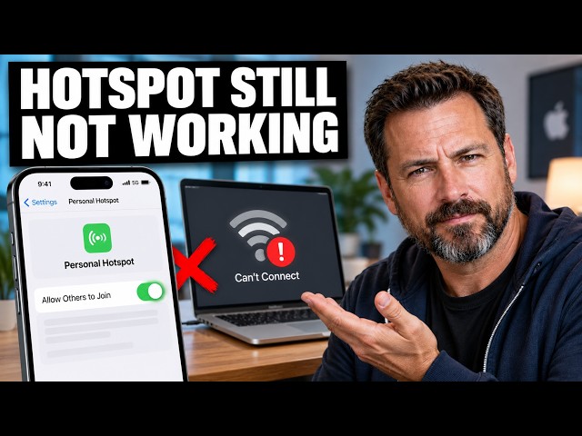 How to Fix Personal Hotspot Not Working on iPhone