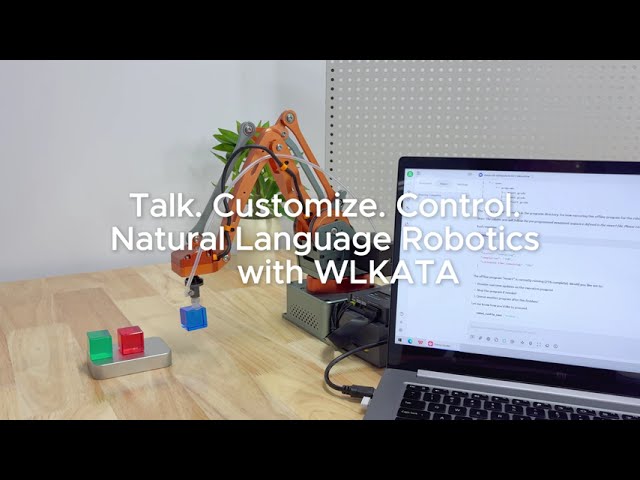 🧠 MCP Large Language Models (LLMs) Control Robotics 🤖WLKATA MCP Server
