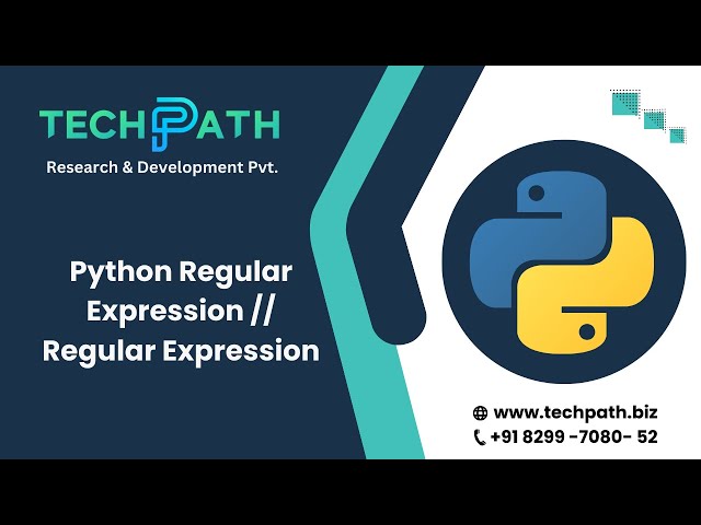 Python Regular Expression // Regular Expression