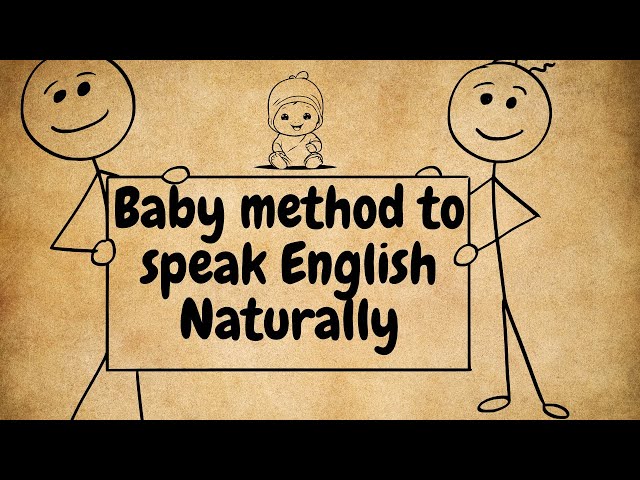 🍼 Learn English Like a Baby – The Natural Way! 🗣️