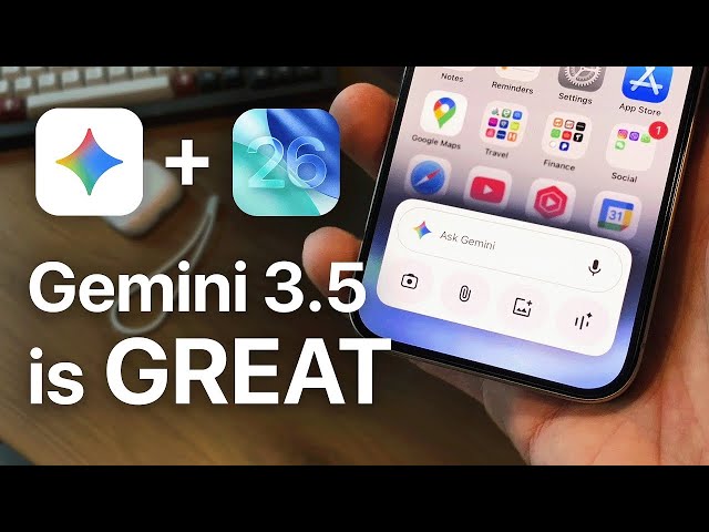 How to Use Google Gemini on iPhone (iOS 26) 🤖📱