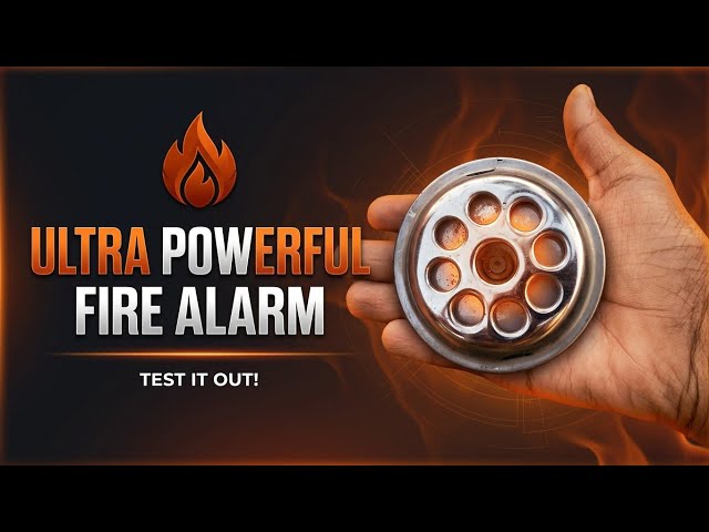 DIY Thermal Fire Detection System. Elactrify
