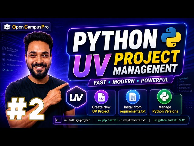 Working with Python UV project management | Part 2