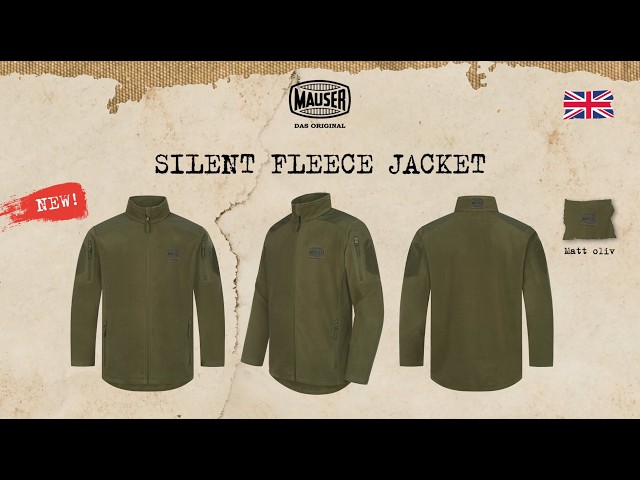💥MAUSER Silent Fleece Jacket | The MAUSER Originals Collection 2026