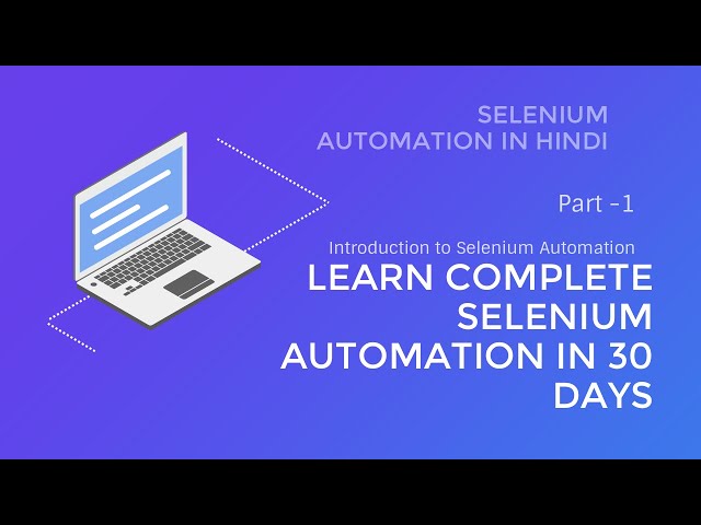 Selenium Automation in Hindi Part - 1