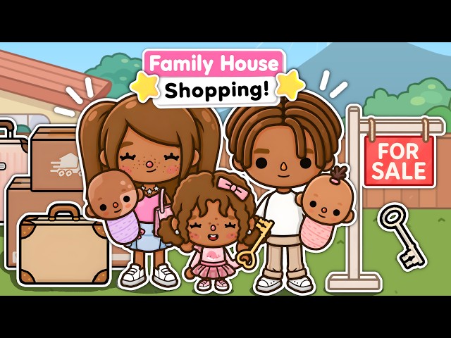 WE WENT HOUSE SHOPPING in Toca Life World!⭐ (Toca Boca)