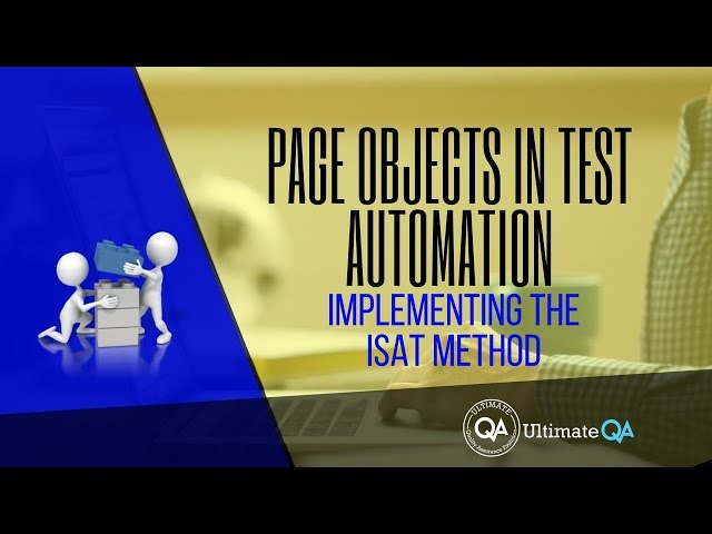 Page Objects: Implementing the IsAt method (Free Course 2018)