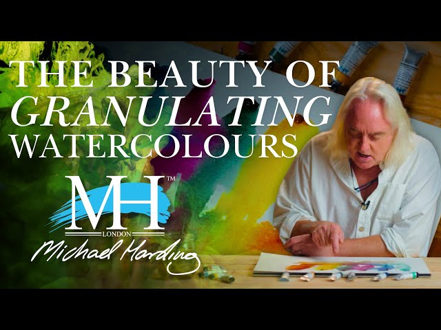 How Granulating Watercolours Work | Michael Harding’s Granulation Set Demo