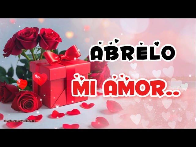 TE AMO Hola mi amor este bonito mensaje es para ti SIEMPRE ESTÁS EN MI CORAZÓN mi AMOR.