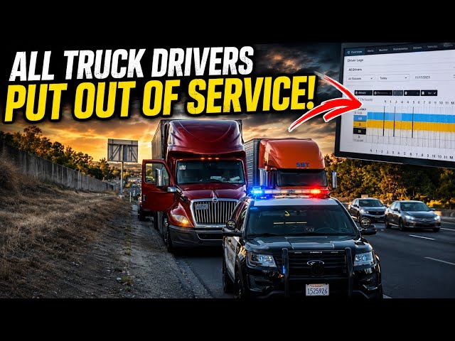 Breaking News! All Truck Drivers Put Out Of Service For This Now. Share Now! 