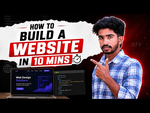 How I Created a Full Website in Just 10 Minutes (No Coding)