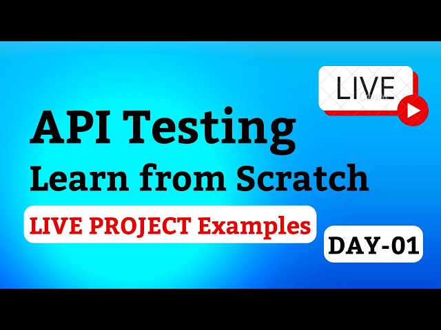API Testing using Postman Live Project Day-01 | LIVE | Testers Talk
