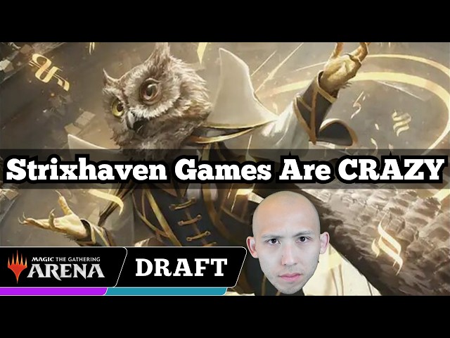 Strixhaven Games Are CRAZY | Secrets Of Strixhaven Premier Draft | MTG Arena
