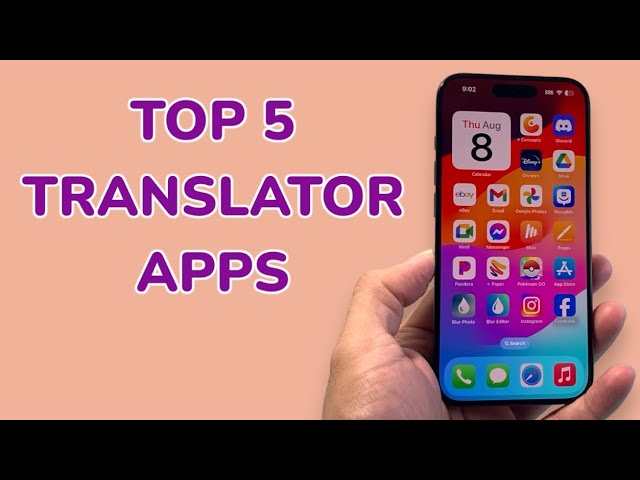 Top 5 Translation Apps For iPhone (2024)