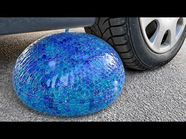 ORBEEZ COCA COLA BALLOON VS CAR, Coca Cola Zero, PowerAde, Fanta, Sprite, Fruko and Mentos Diff Unde