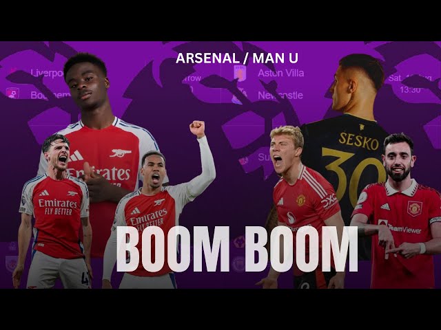 premiere league first day 🔥 fixtures!! Arsenal vs man united!!