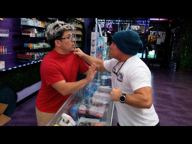 Fake Vape Shop Employee!