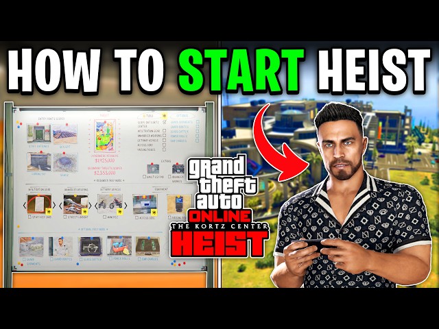 GTA Online: How To Start The Kortz Center Heist (Kortz Center Heist Guide)