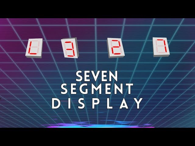 Digital Seven Segment Display Simulator in Java