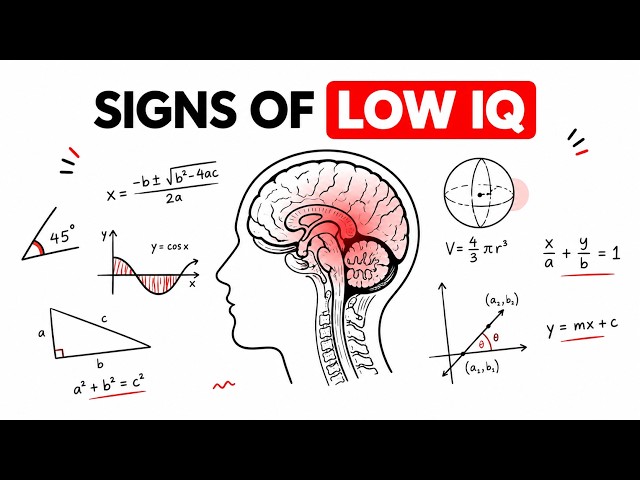 You Have Low IQ And You Don't Even Know It !!