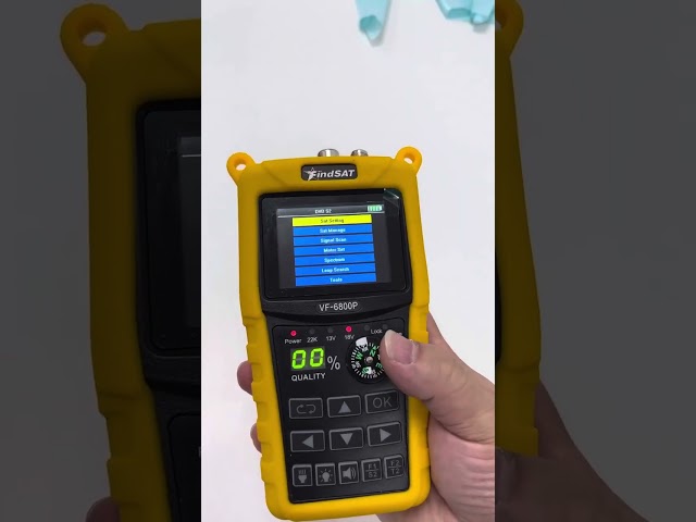 Brief display about Sat Manage Edit on FINDSAT VF6800P Meter