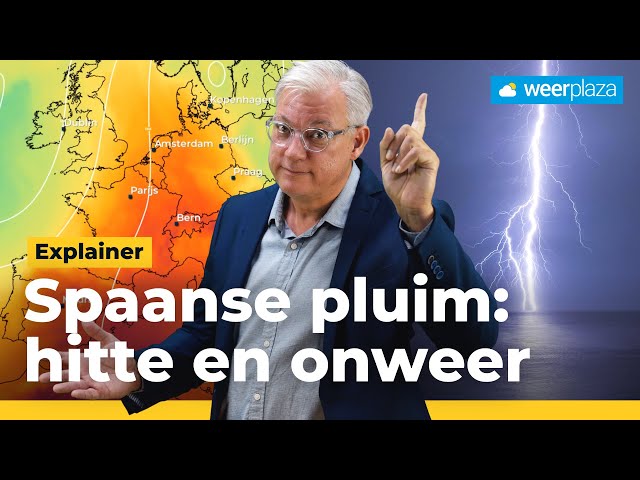 De Spaanse pluim: hitte en onweer | Weerplaza Explainer