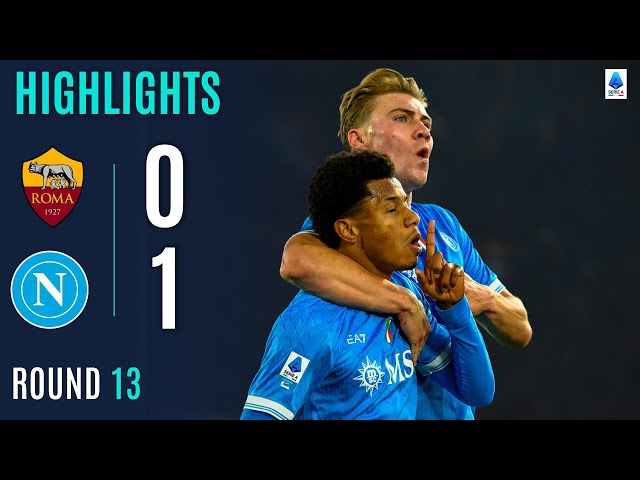 ROMA-NAPOLI 0-1 | RESUMEN | Neres, el héroe del Derby del Sole | SERIE A 2025/26