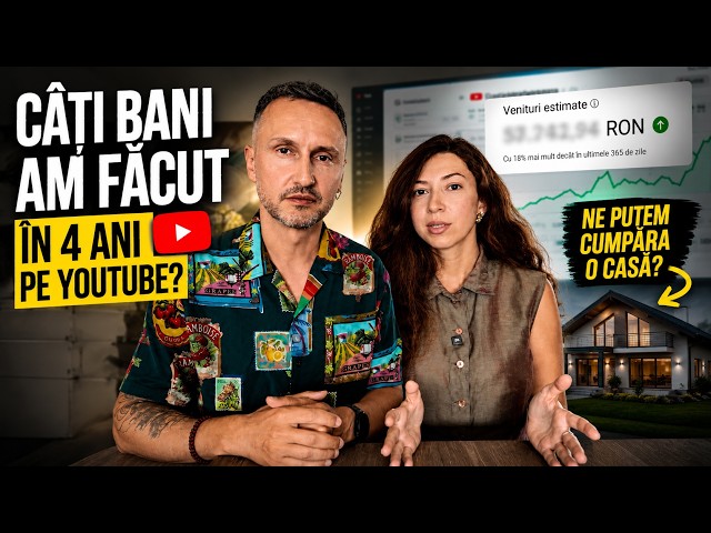 Câți bani am făcut în 4 ani pe Youtube? Vă spunem adevărul!