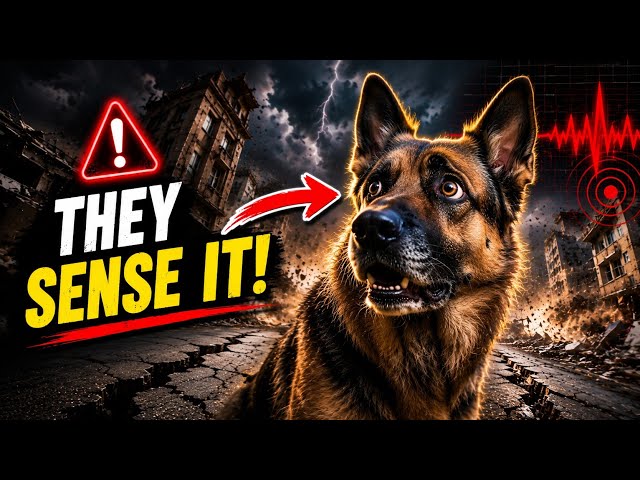 Why Dogs Act Strange Before Earthquakes (Science Explained)