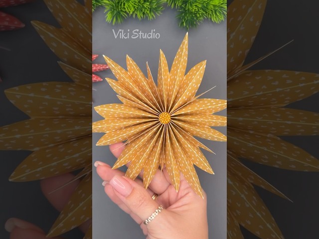 ✨ Stunning Paper Star Flowers 🌸 Easy DIY You’ll Love!