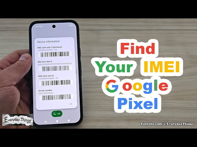 2 Easy Ways to Check IMEI Number on Google Pixel