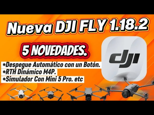 New DJI FLY 1.18.2 - 5 New Features - DJI Air 3s Portrait Button - RC2 Dynamic RTH with DJI Mavic...