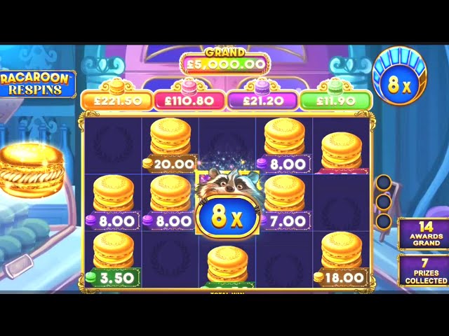 THE RACAROON Slot SUPER BIG WIN! Gambling Games PROFIT!