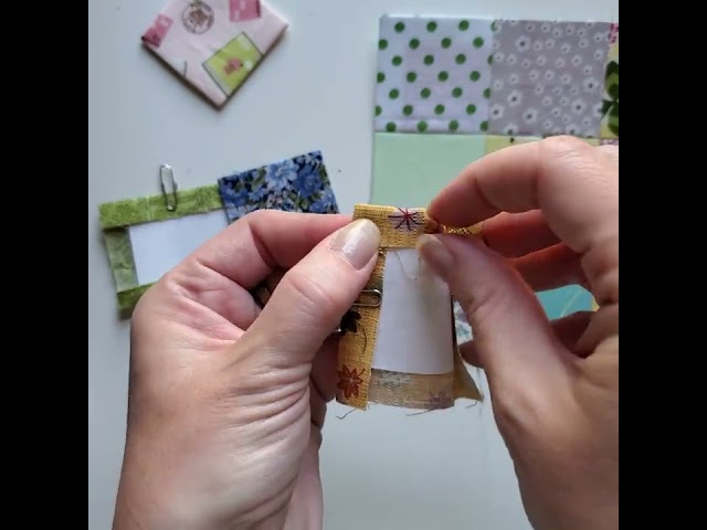 English Paper Piecing with 2" Squares- How To Video