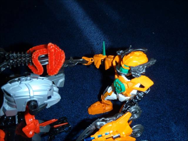 Hero Factory Nex vs Drilldozer Stop Motion Animation project