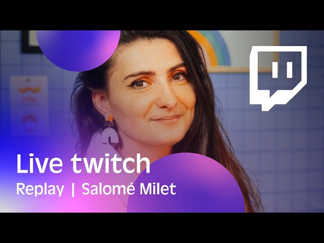 REPLAY TWITCH - On découvre le graphisme mural✨